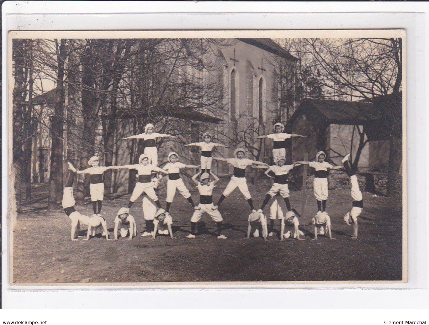 NEVERS : Carte Photo De La Jeune Garde (gymnastique) - Très Bon état - Nevers