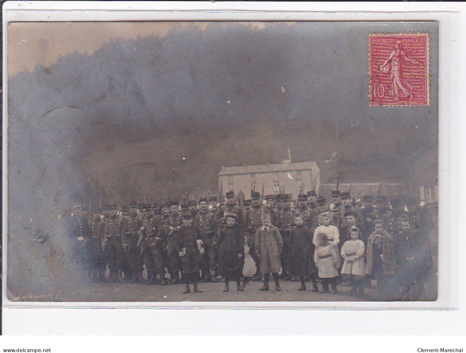 LONGWY : Carte Photo Des Grèves Du Bassin Minier En 1907 - Très Bon état - Longwy