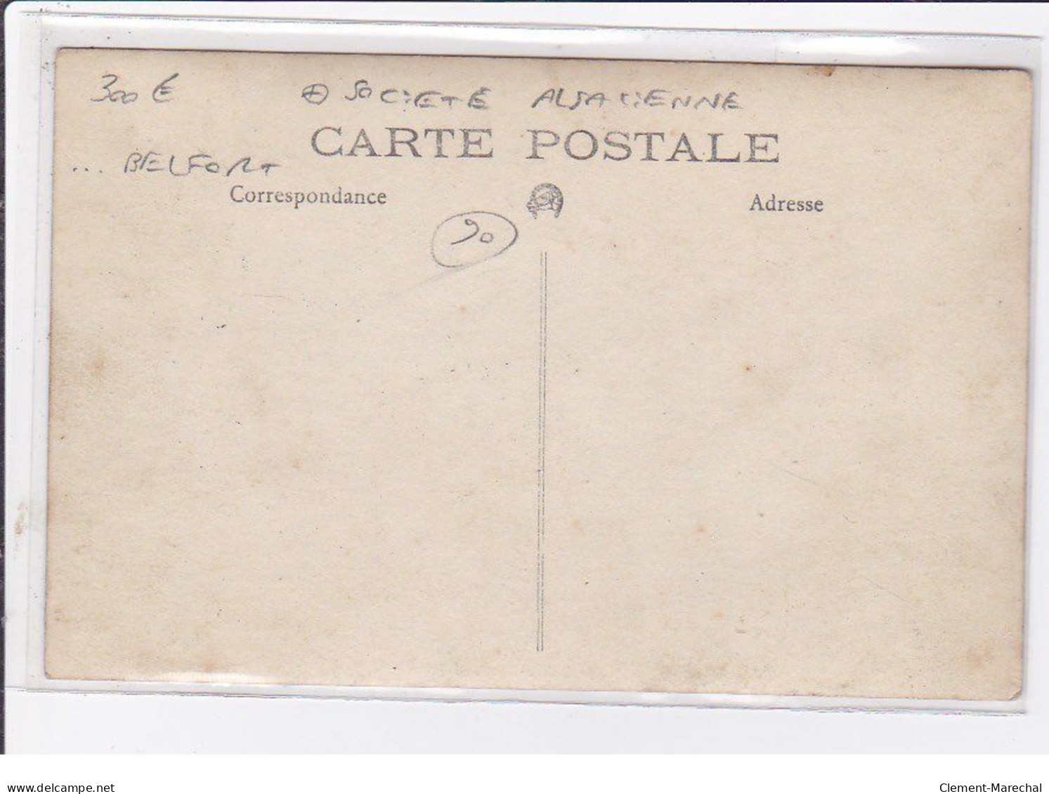 BELFORT : Carte Photo De La Sortie De L'usine De La Société Alsacienne De Construction (autobus) -très Bon état - Belfort - Ciudad