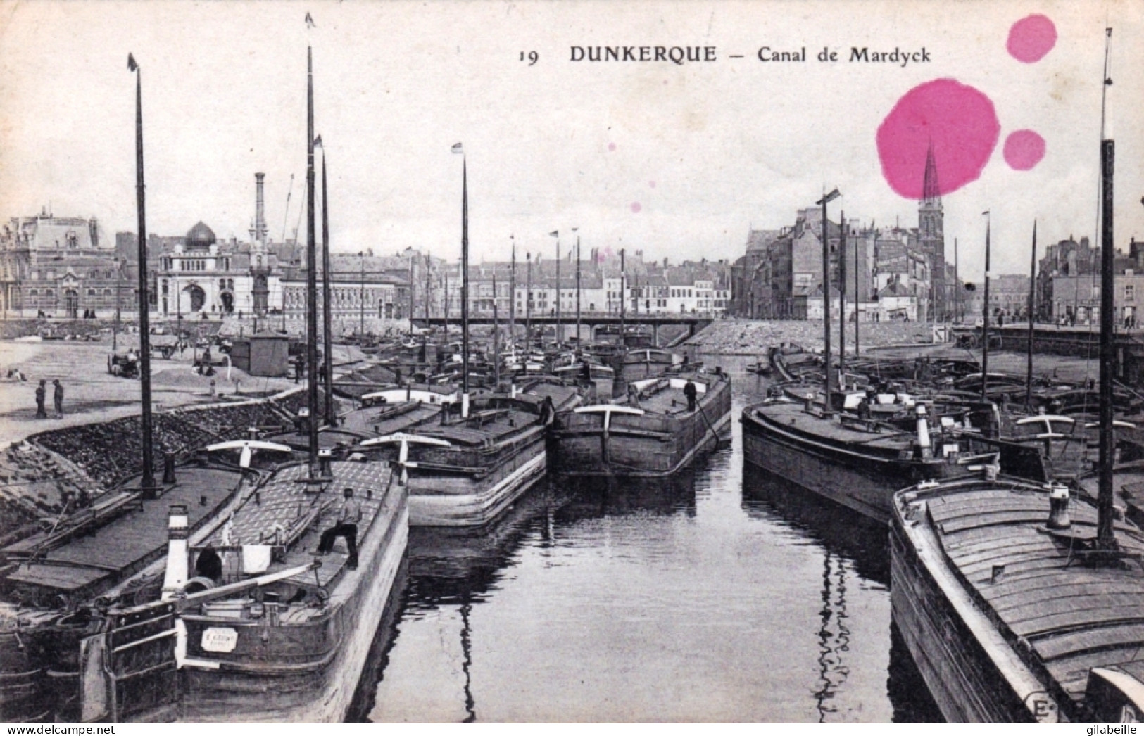 59 - DUNKERQUE - Quai De Mardyck - Peniches - Dunkerque