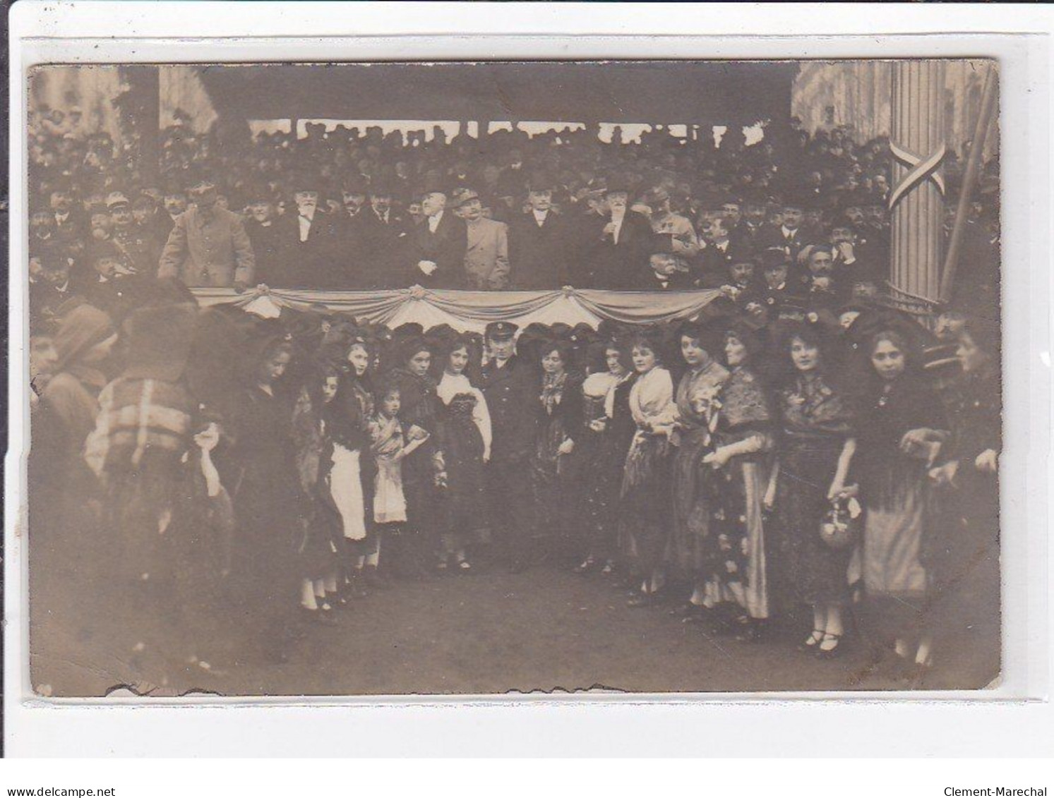 STRASBOURG : Carte Photo (fêtes - Militaires) - Très Bon état - Straatsburg