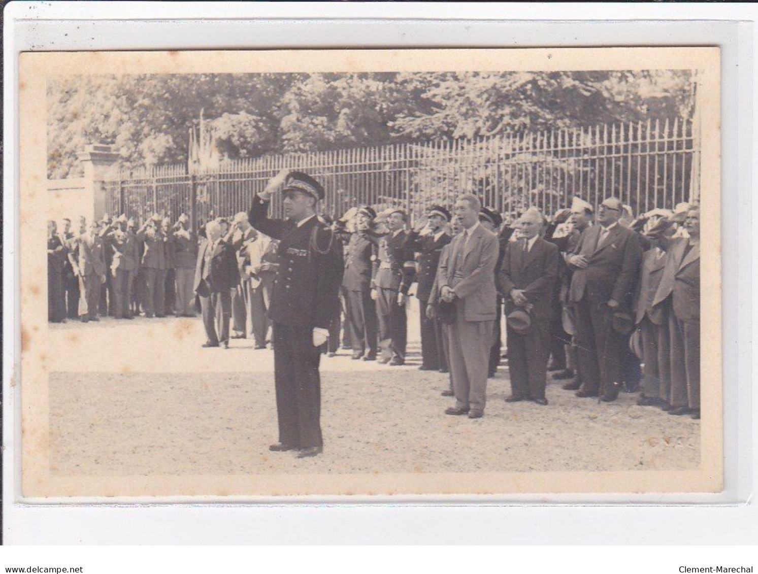 COGNAC : Carte Photo De Militaires (WW2 - Guerre 1939-1945 - Croix De Lorraine) - Très Bon état - Cognac