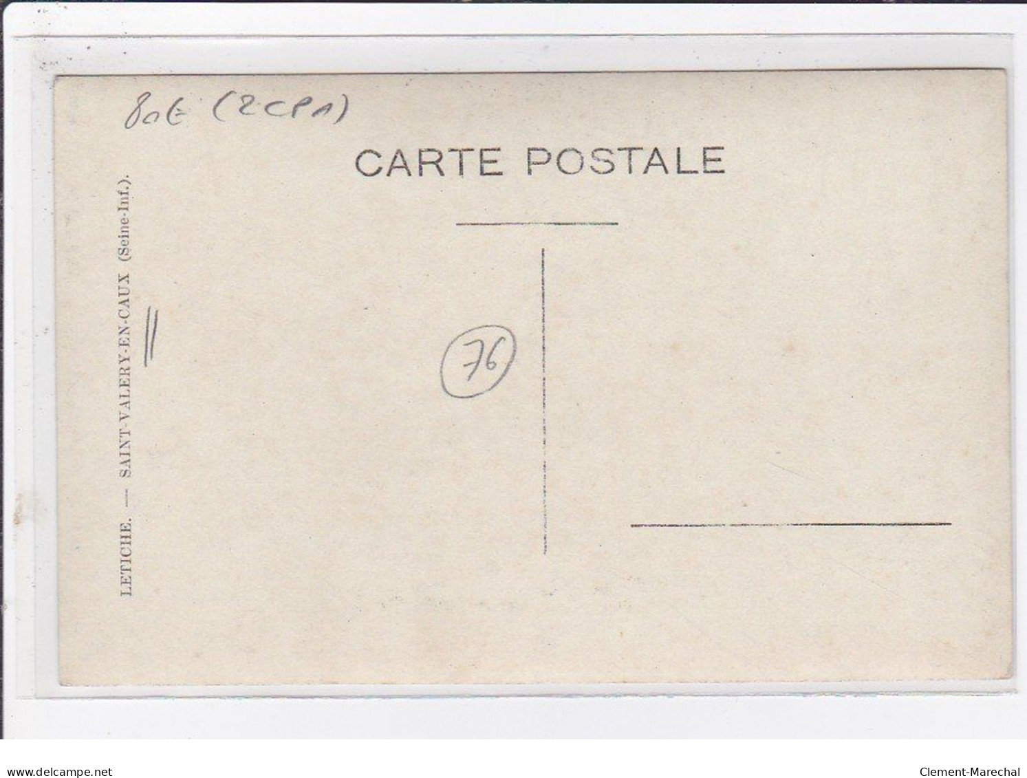 SAINT VALERY EN CAUX : Lot De 2 Cartes Photo D'une Scène De Théâtre - Très Bon état - Saint Valery En Caux