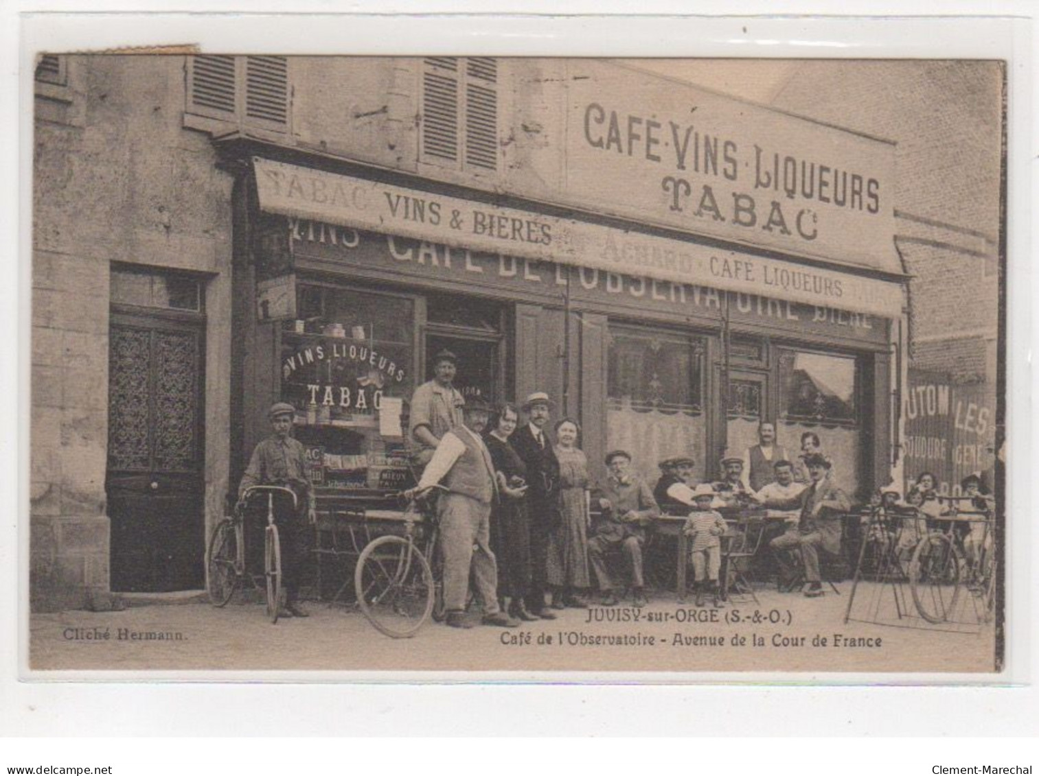 JUVISY : Café De L'Observatoire - Avenue De La Cour De France - état - Juvisy-sur-Orge