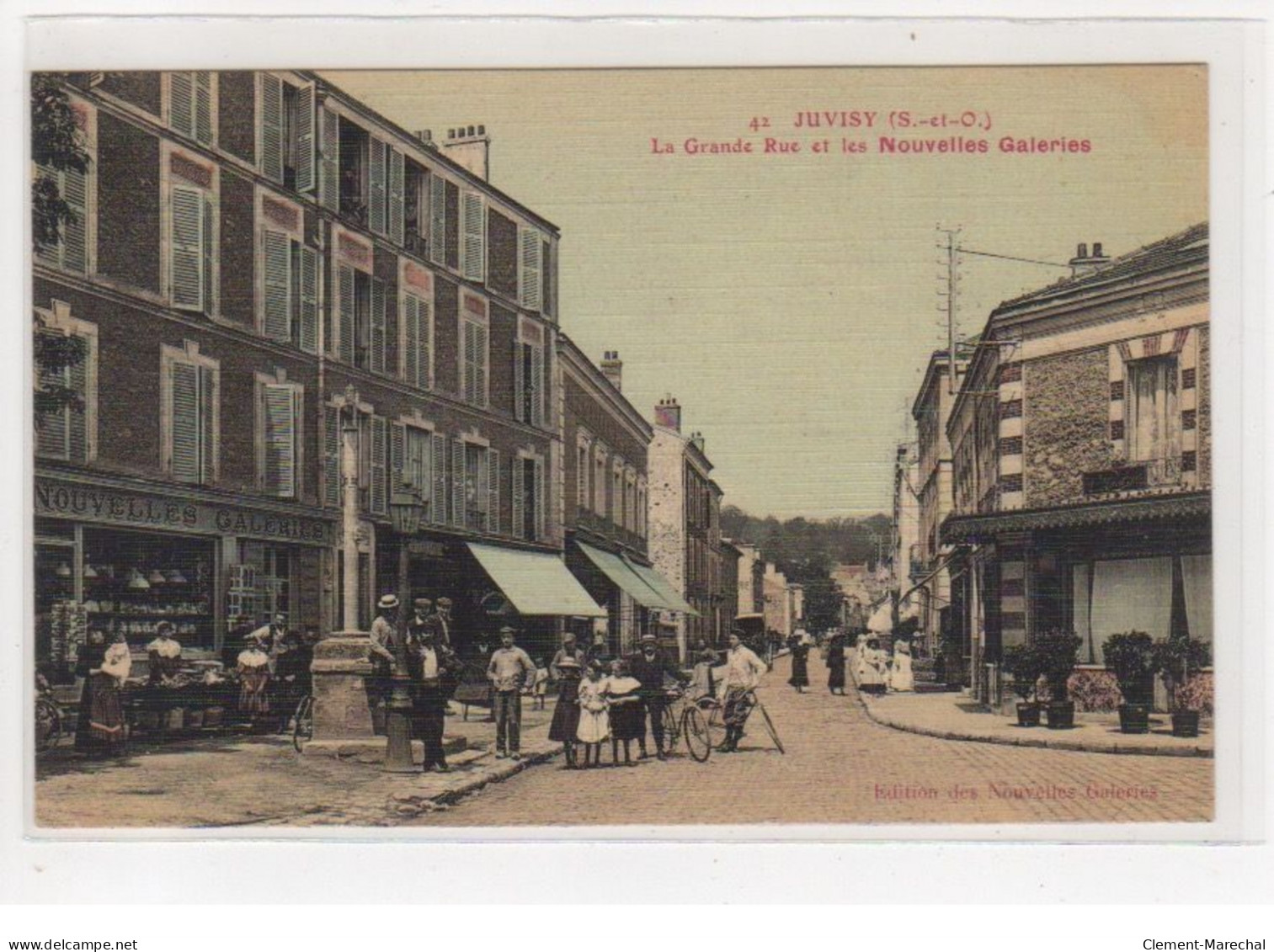 JUVISY : La Grande Rue Et Les Nouvelles Galeries (magasin - Toillé) - Très Bon état - Juvisy-sur-Orge