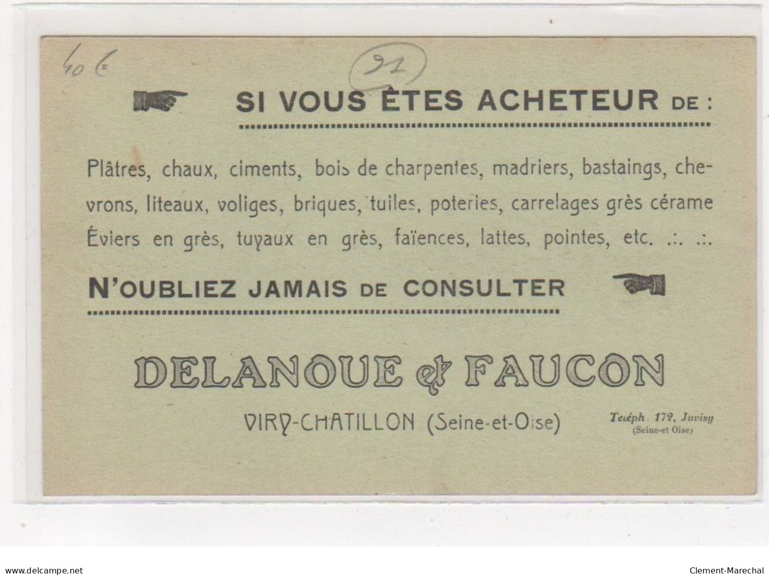 VIRY CHATILLON : Le Port Delanoue Et Faucon - Déchargement D'un Chaland - Très Bon état - Viry-Châtillon