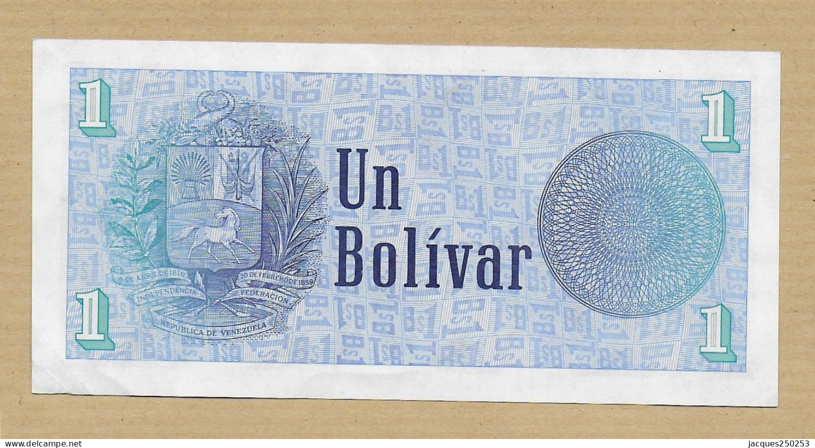 1 BOLIVAR 1989 - Venezuela