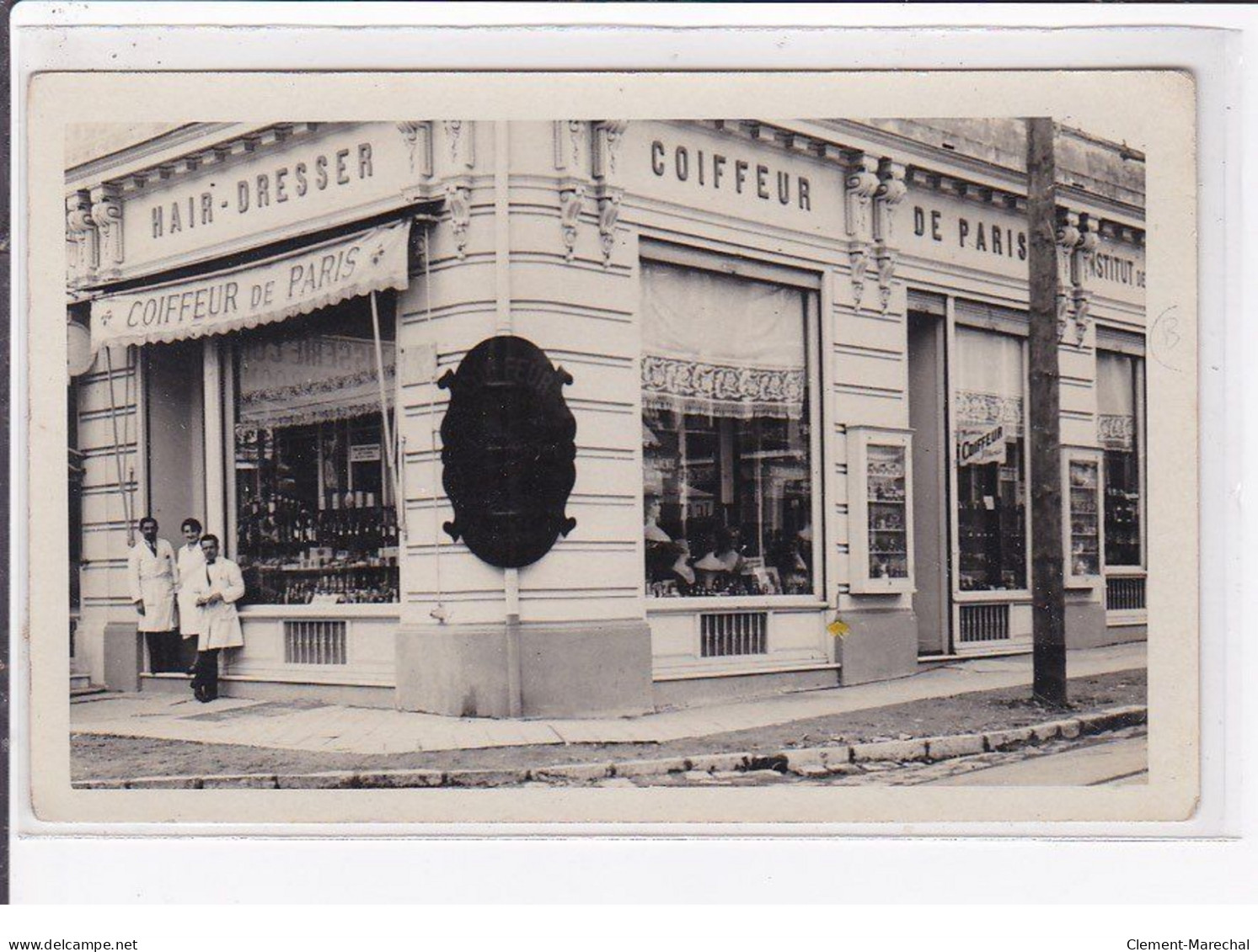 NICE : Carte Photo Du Salon De Coiffure (Coiffeur De Paris) - Très Bon état - Autres & Non Classés