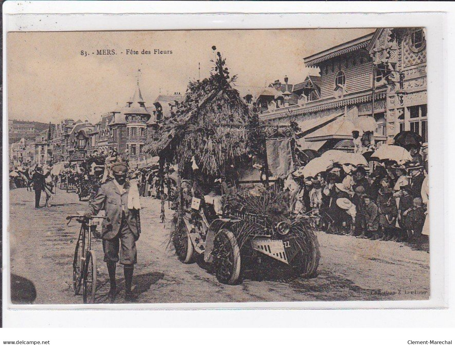 MERS LES BAINS : La Fête Des Fleurs (automobile) - état - Mers Les Bains