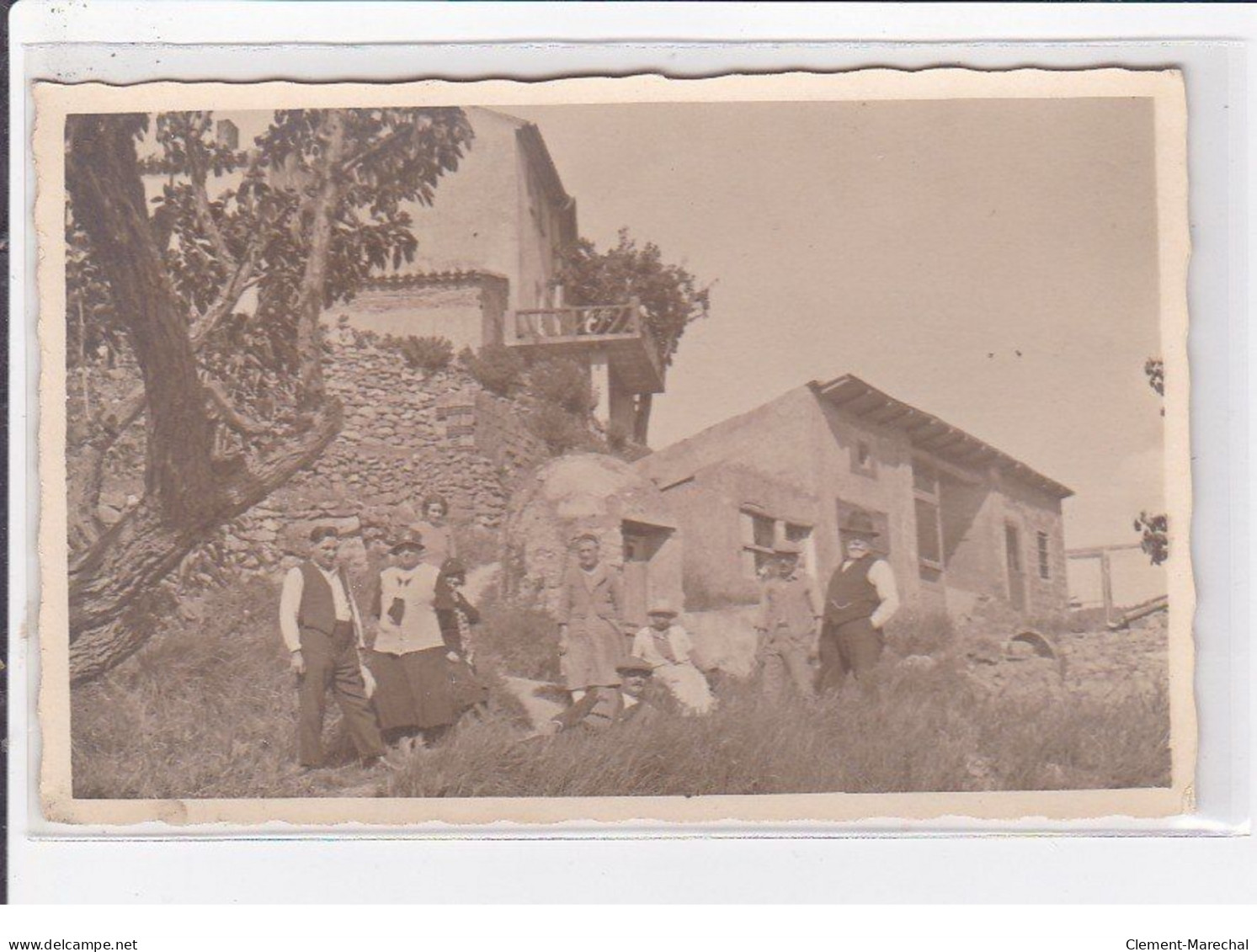 Bouilladisse -LA DESTROUSSE?- LES ESPLAYES : Lot De 3 Cartes Photo Du Village En 1933 - Très Bon état - Other & Unclassified