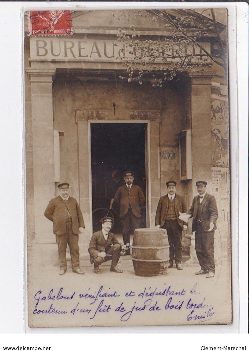 MOULINS : Carte Photo Du Bureau D'octroi En 1910 - Très Bon état - Moulins