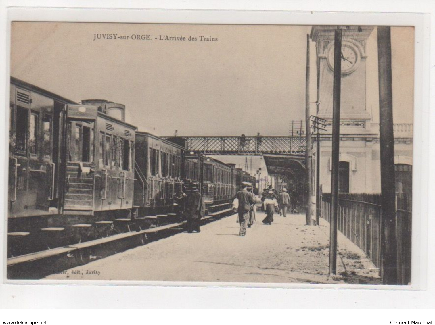 JUVISY : L'arrivée Des Trains (gare) - Très Bon état - Juvisy-sur-Orge