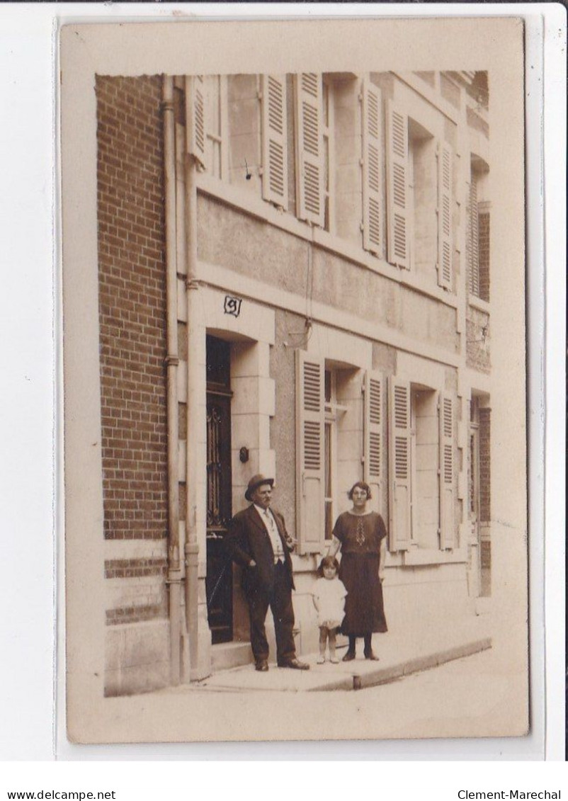 SAINT QUENTIN : Carte Photo De L'immeuble Au 9 Rue Bailleux - Très Bon état - Saint Quentin