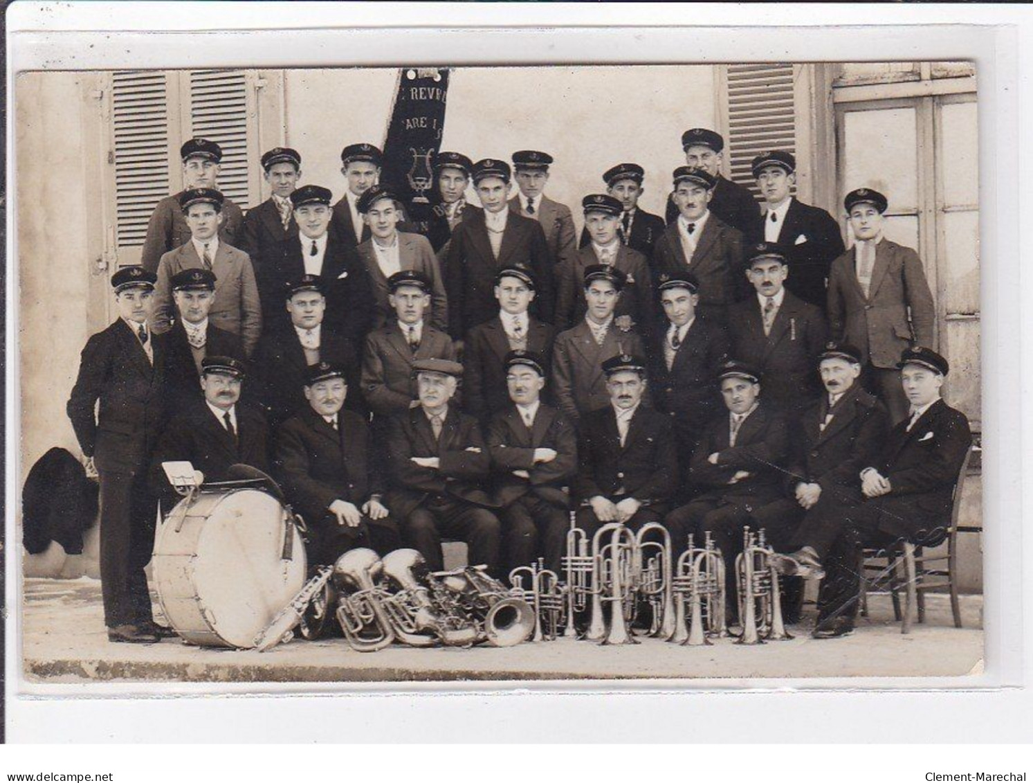 SAINT ETIENNE DU BOIS : Carte Photo De La Fanfare (photo Helgen à BOURG) - Très Bon état - Ohne Zuordnung