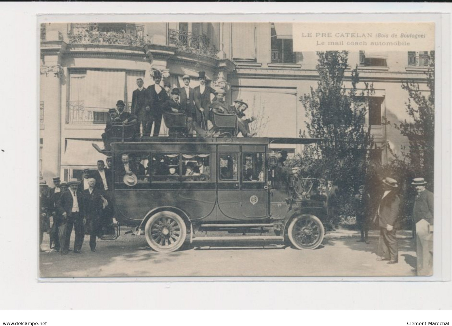 PARIS - Autobus - Le Pré Catelan (Bois De Boulogne) Le Mail Coach Automobile - 75016 - Très Bon état - Arrondissement: 16