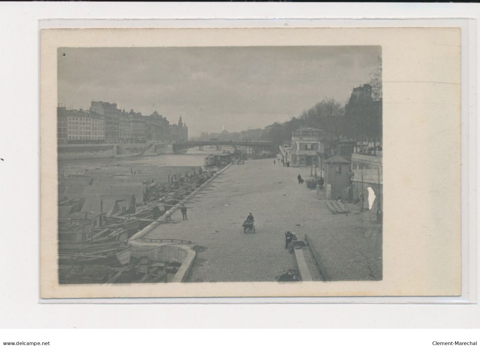 PARIS - Les Quais - Carte Photo - 75004 - Très Bon état - Distretto: 04