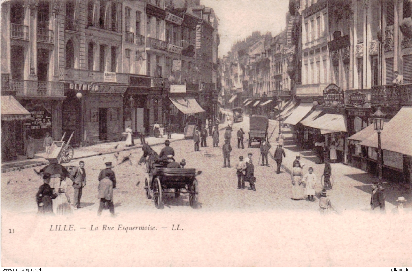 59 - LILLE  - La Rue Esquermoise - Lille