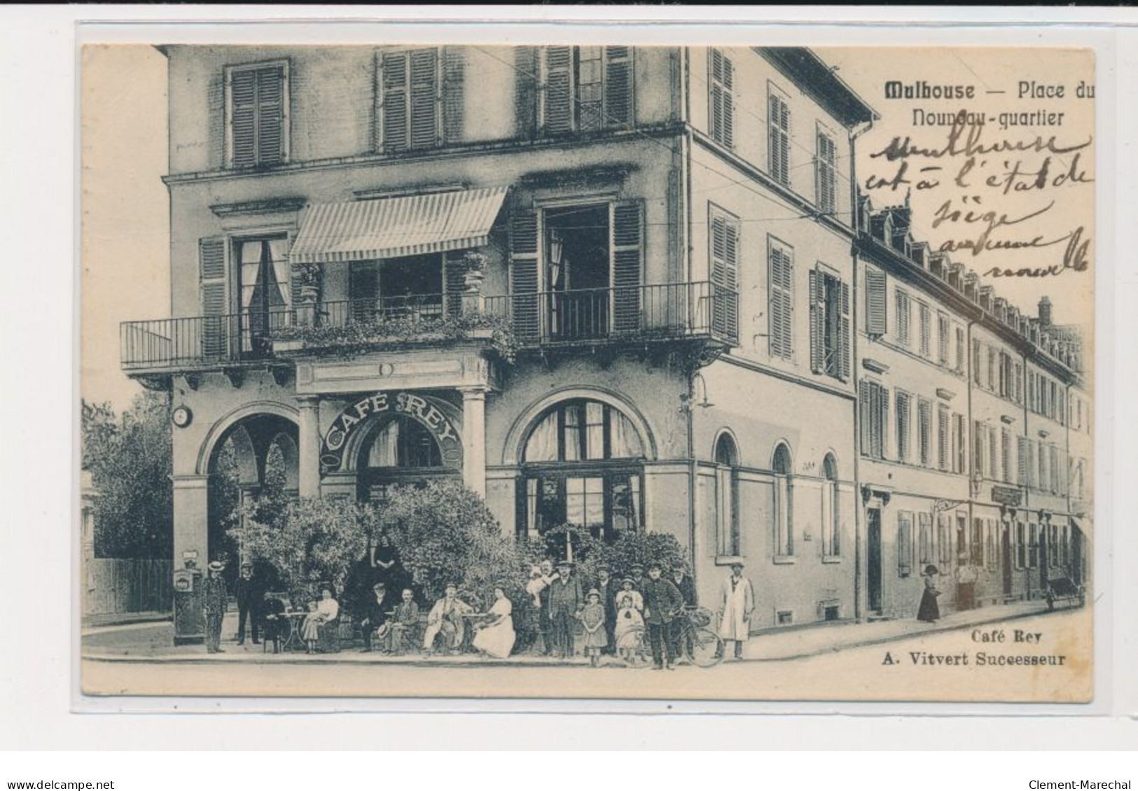 MULHOUSE - Place Du Nouveau-Quartier - Café Rey - Très Bon état - Mulhouse