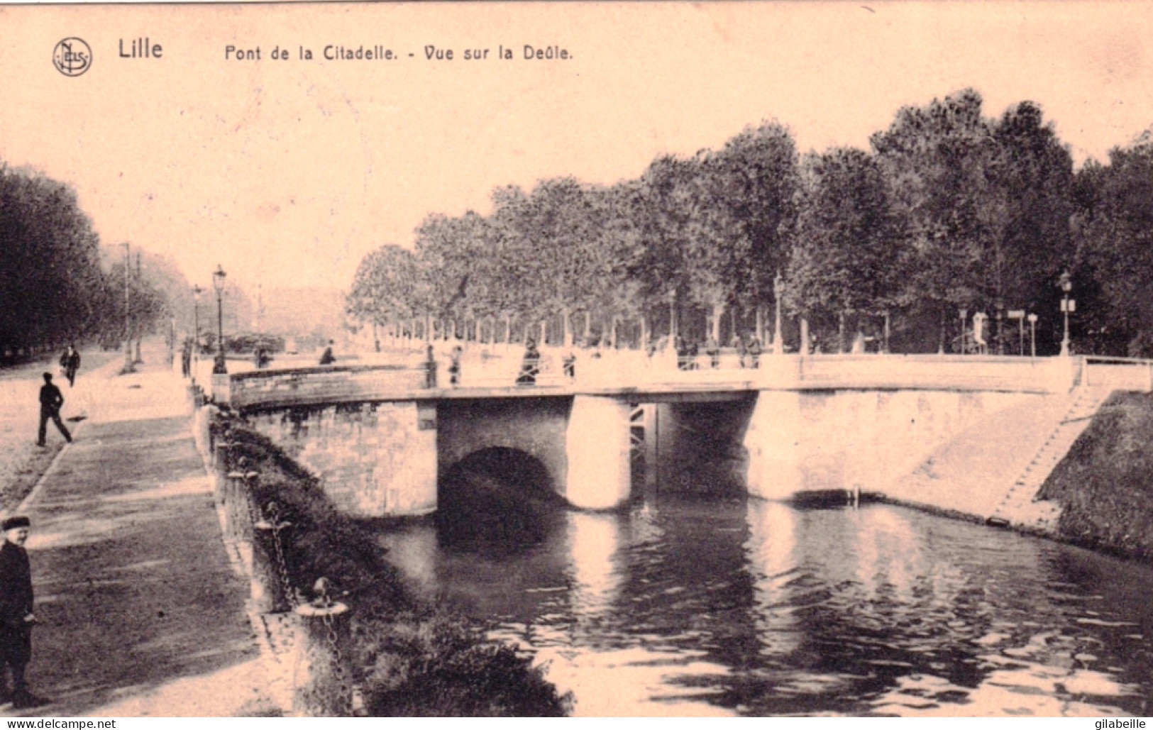 59 - LILLE  -  Pont De La Citadelle - Vue Sur La Deule - Lille