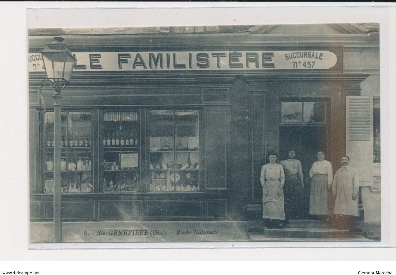 SAINTE-GENEVIEVE - Route Nationale - Le Familistère - Très Bon état - Sainte-Geneviève