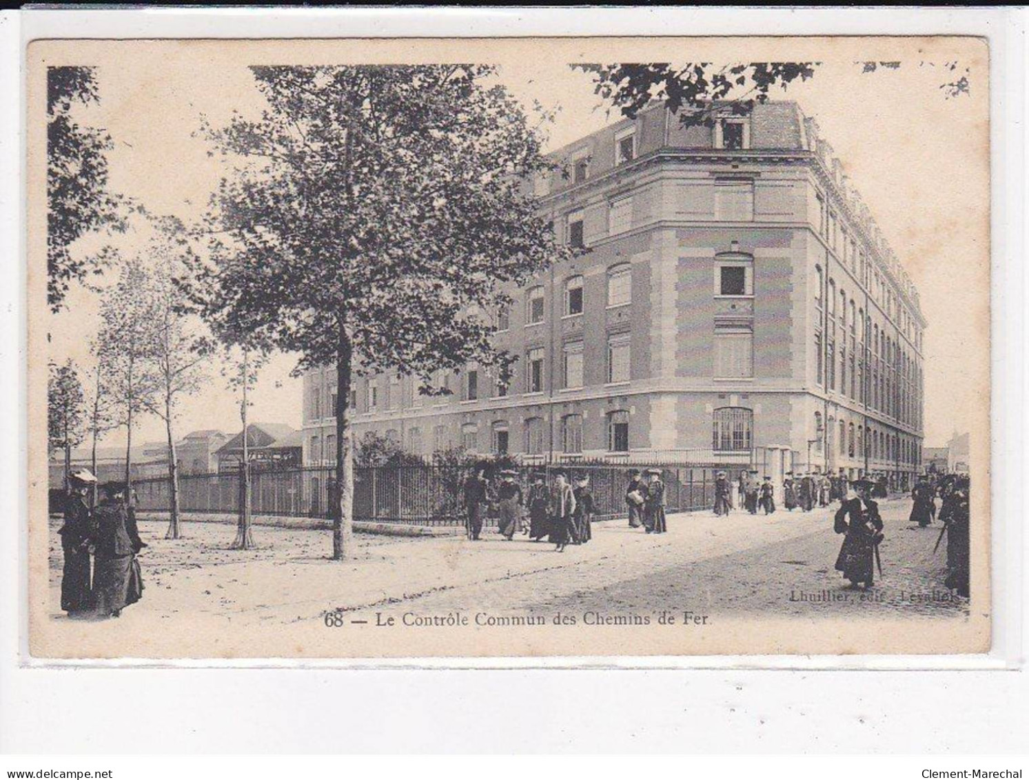 PARIS 17ème Arrondissement : Le Contrôle Commun Des Chemins De Fer - Très Bon état - Paris (17)