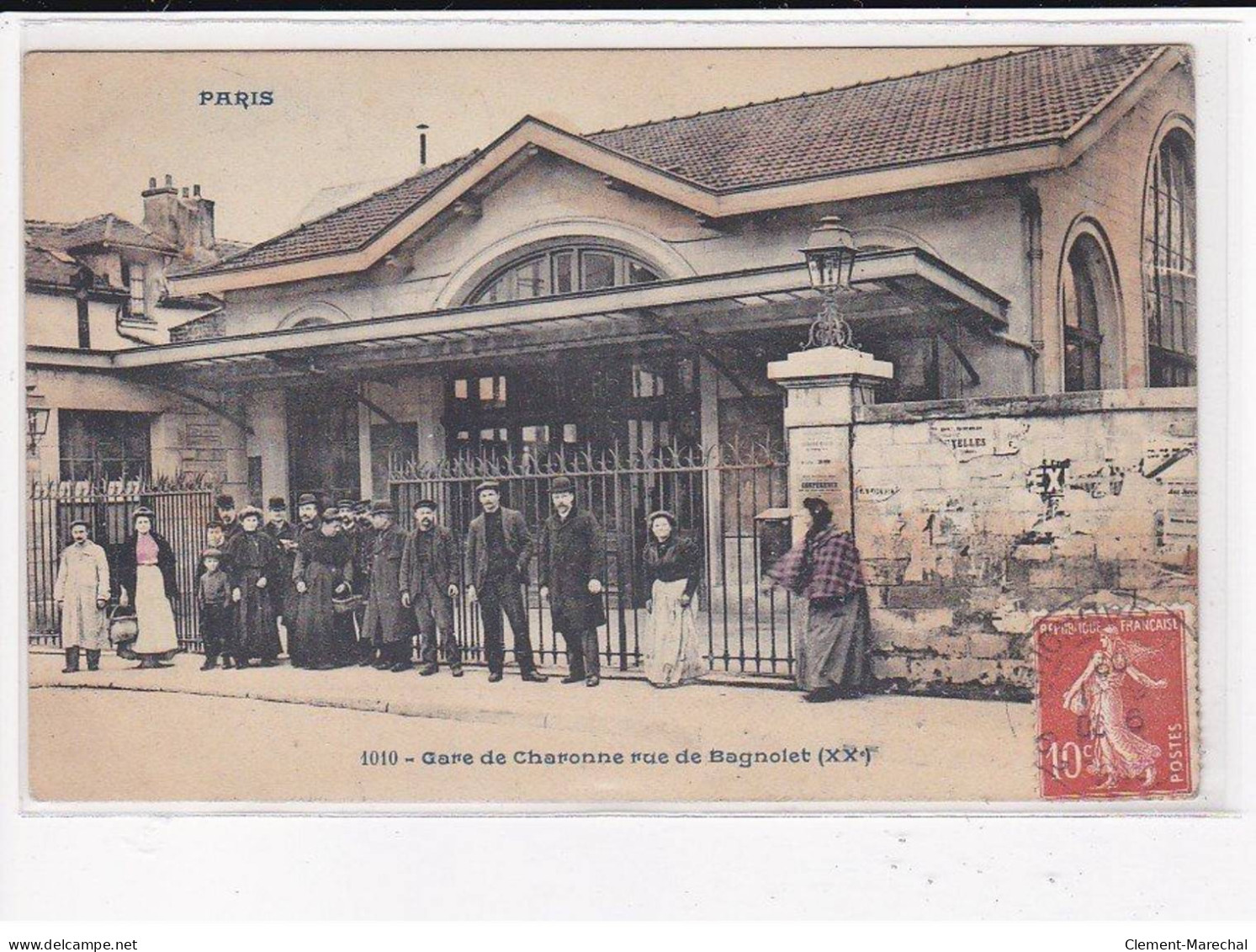 PARIS 20ème Arrondissement : Gare De Charonne, Rue De Bagnolet - Très Bon état - District 20