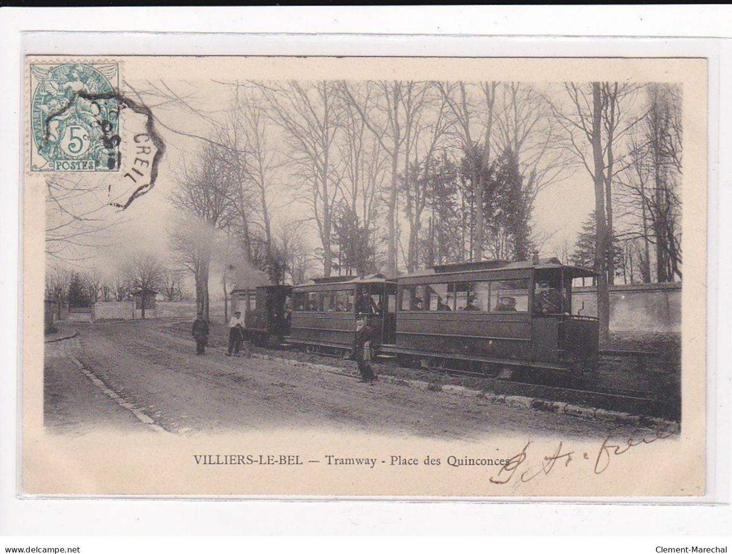 VILLIERS-le-BEL : Tramway, Place Des Quinconces - Très Bon état - Villiers Le Bel