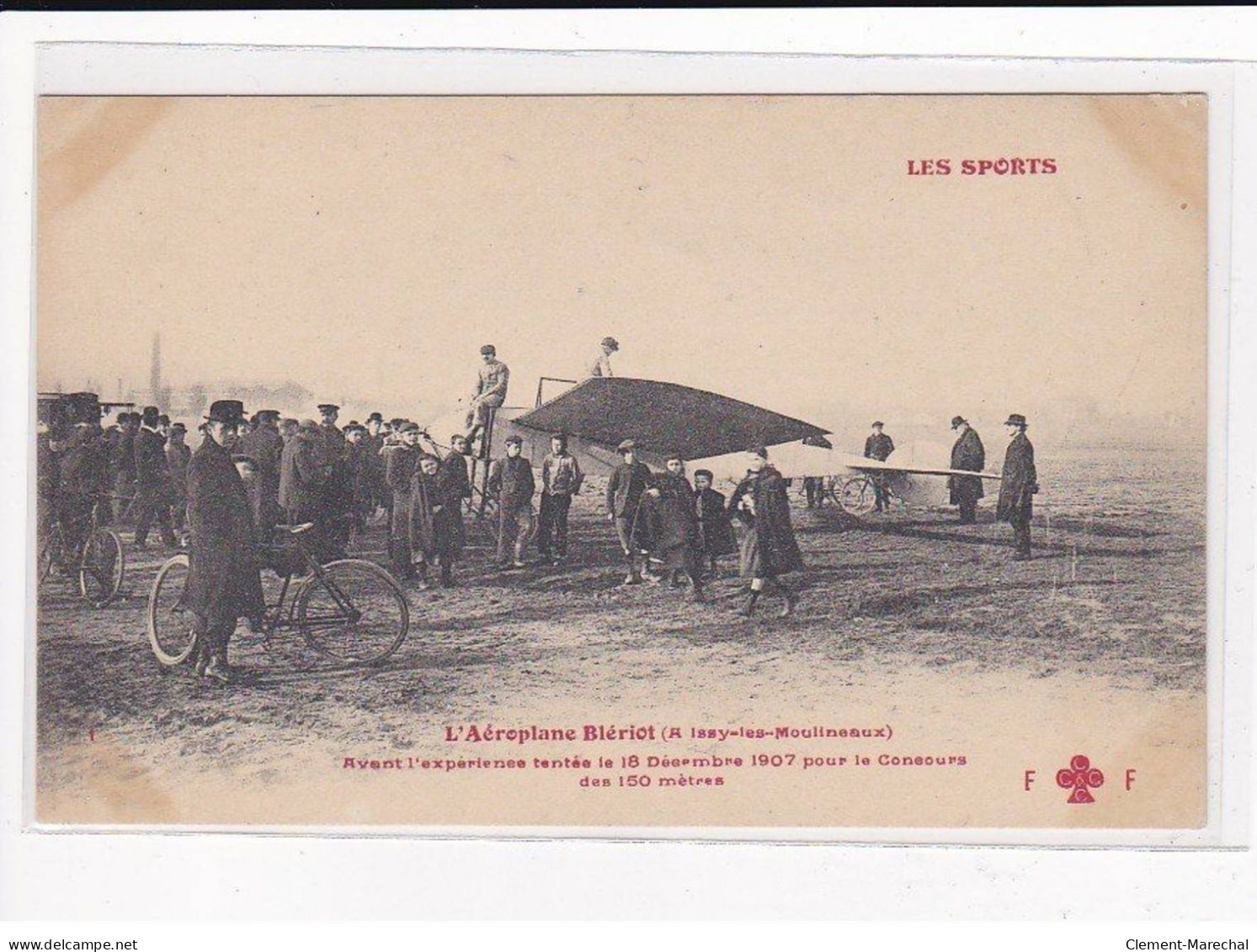 ISSY-les-MOULINEAUX : L'aéroplane Blériot, Avant L'expérience Tentée En 1907 Des 150mètres, Fleury - Très Bon état - Issy Les Moulineaux
