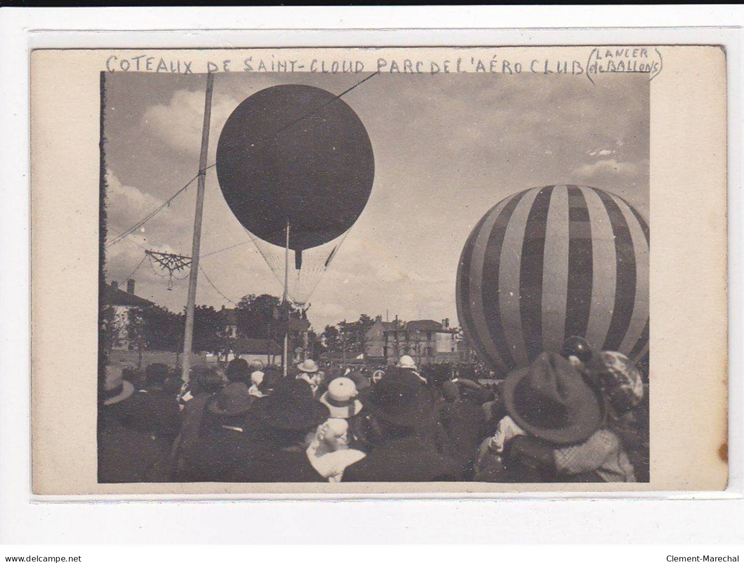 SAINT-CLOUD : Parc De L'aéroclub, Lancer De Ballons - Très Bon état - Saint Cloud