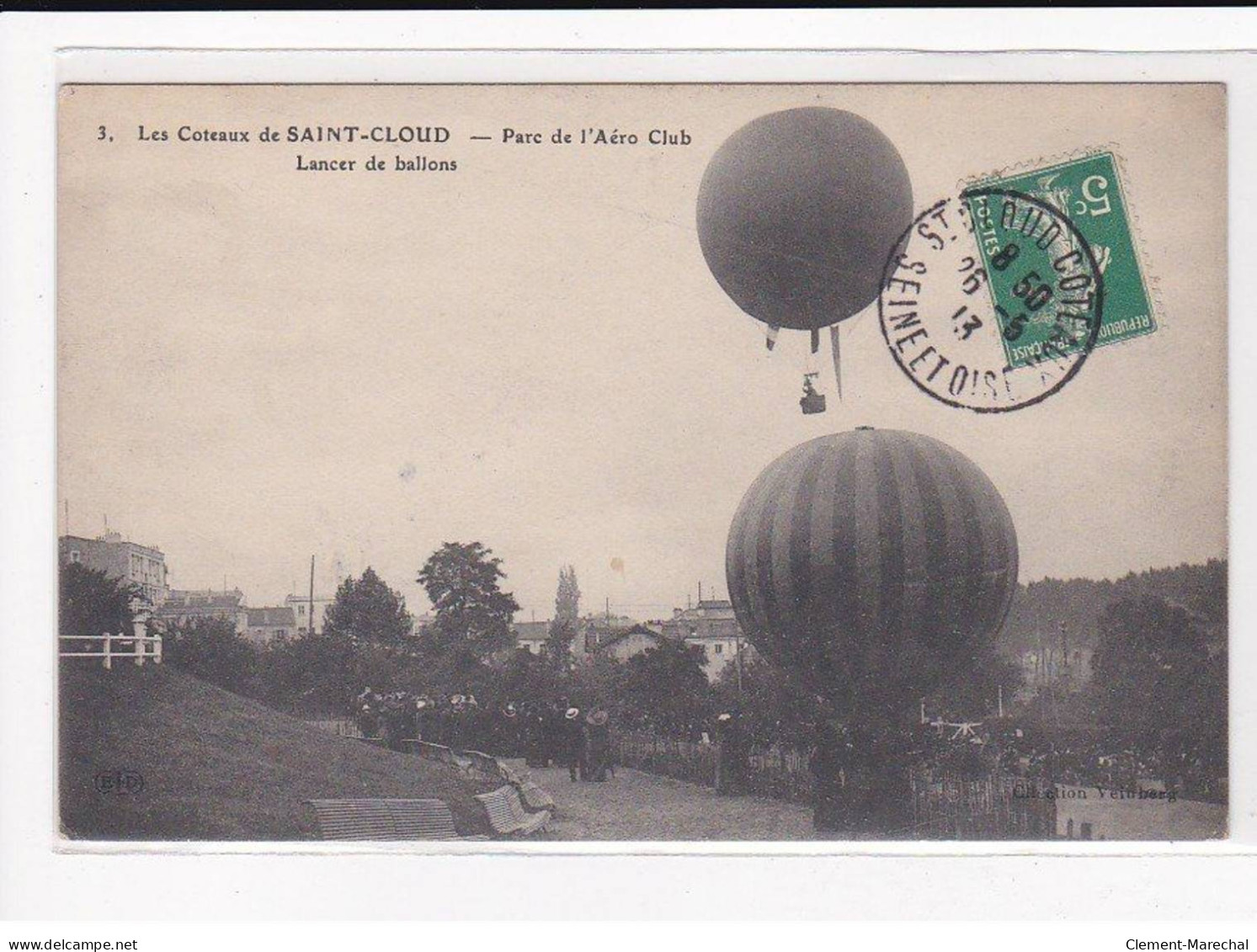 SAINT-CLOUD : Parc De L'aéroclub, Lancer De Ballons - Très Bon état - Saint Cloud