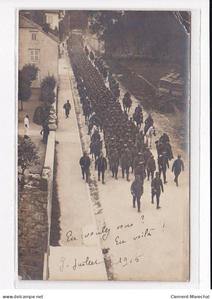 GERARDMER Ou REMIREMONT : Militaires, Guerre 1915, Prisonniers Allemands - état - Altri & Non Classificati