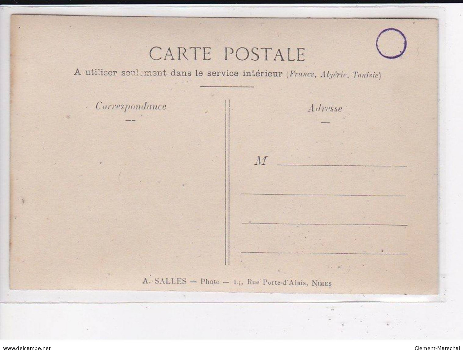 SALLES : Militaires, Lot de 8 cartes postales - très bon état