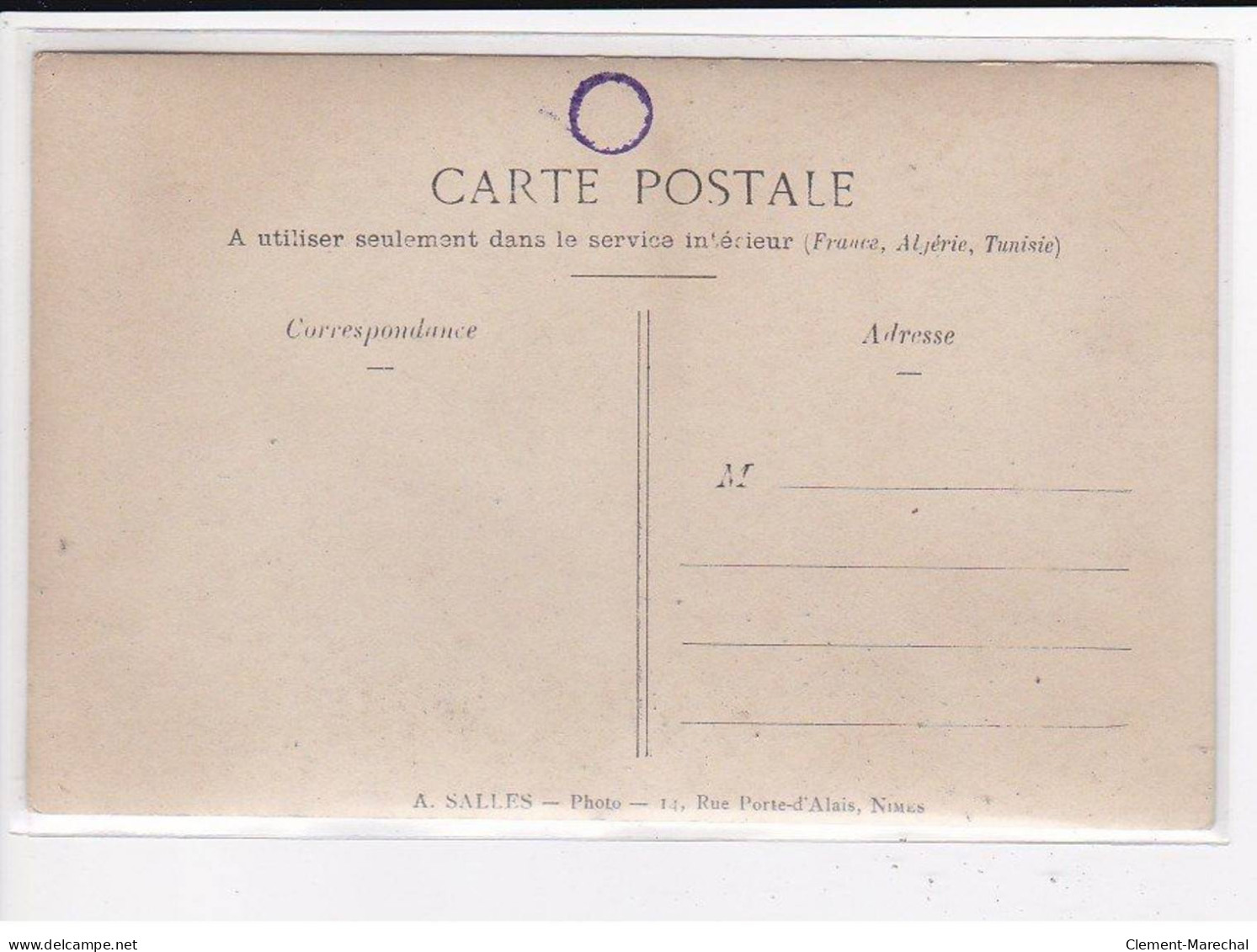 SALLES : Militaires, Lot de 8 cartes postales - très bon état