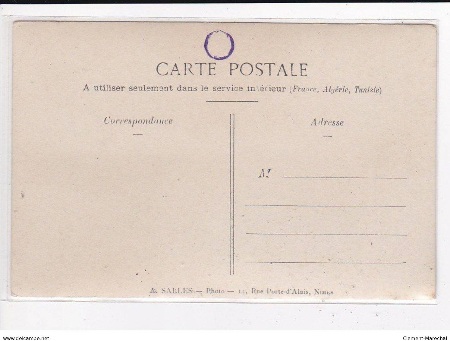 SALLES : Militaires, Lot de 8 cartes postales - très bon état