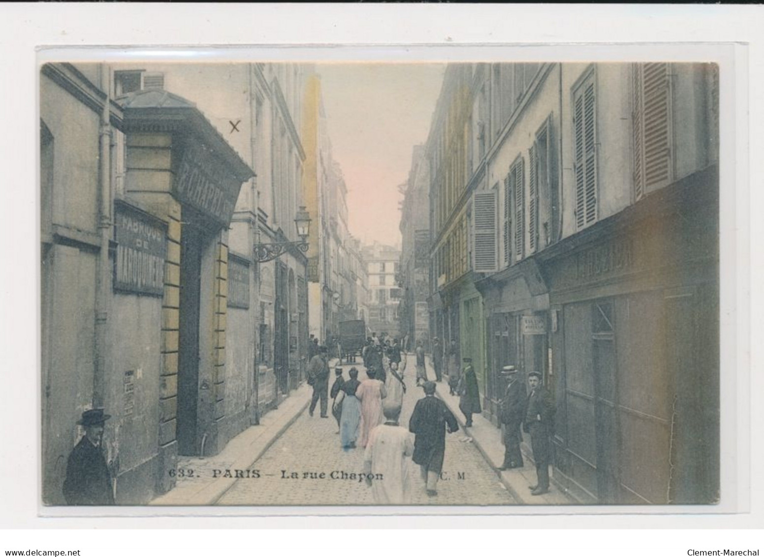 PARIS - Rue Chapon - 75003 - Très Bon état - Autres & Non Classés