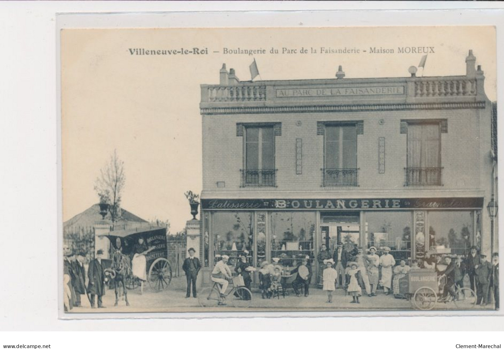 VILLENEUVE LE ROI - Boulangerie Du Parc De La Faisanderie - Maison Moreux - Le Lachez-tout - état - Villeneuve Le Roi