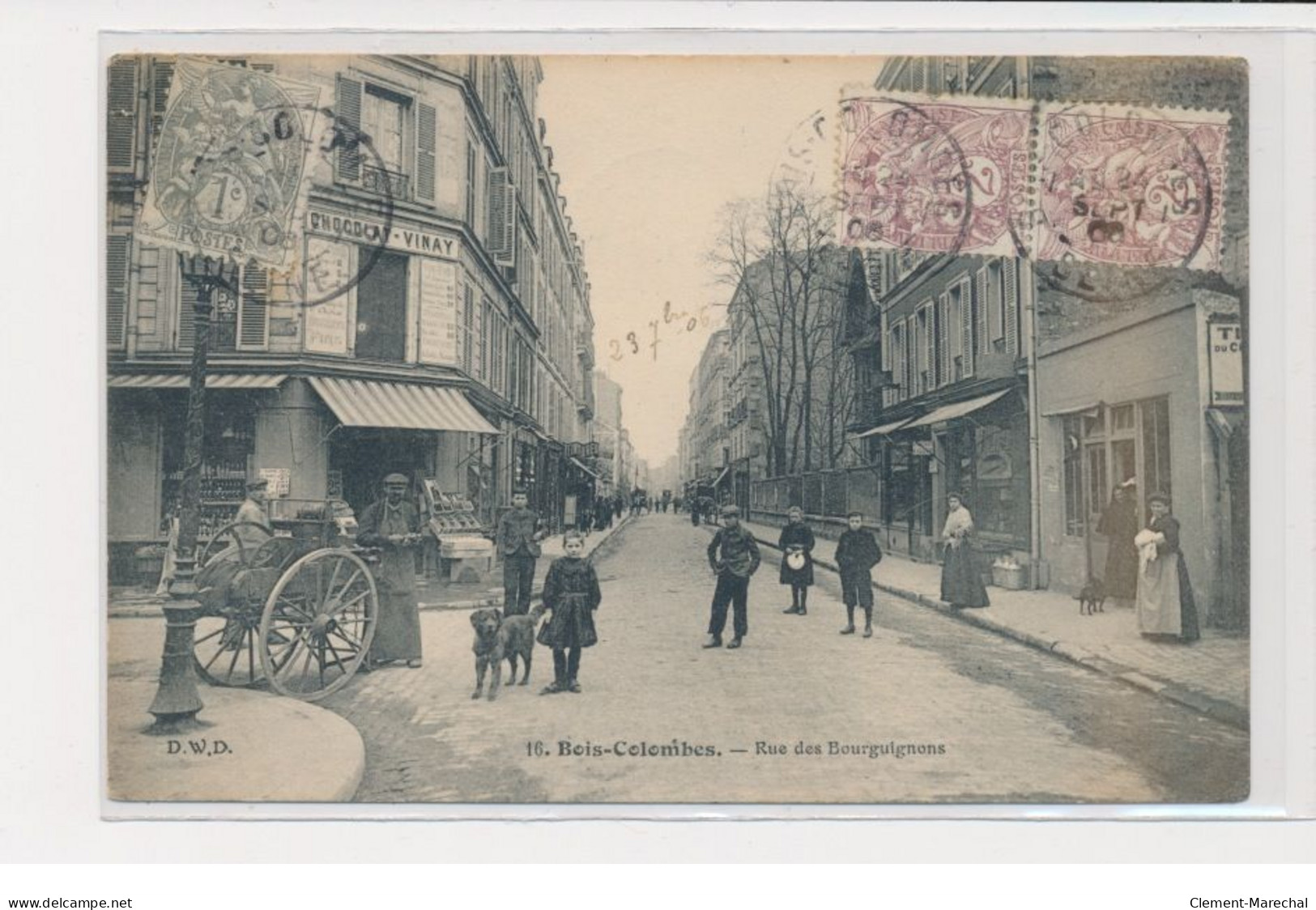 BOIS COLOMBES - Rue Des Bourguignons - Remouleur - Très Bon état - Other & Unclassified