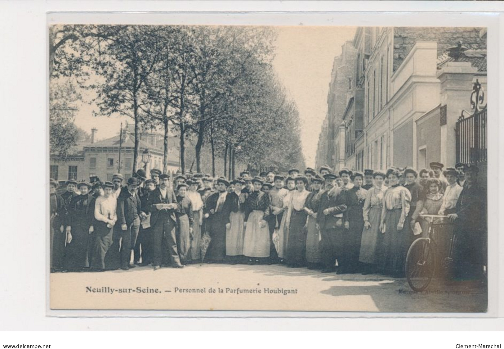 NEUILLY SUR SEINE - Personnel De La Parfumerie Houbigrant - état - Neuilly Sur Seine