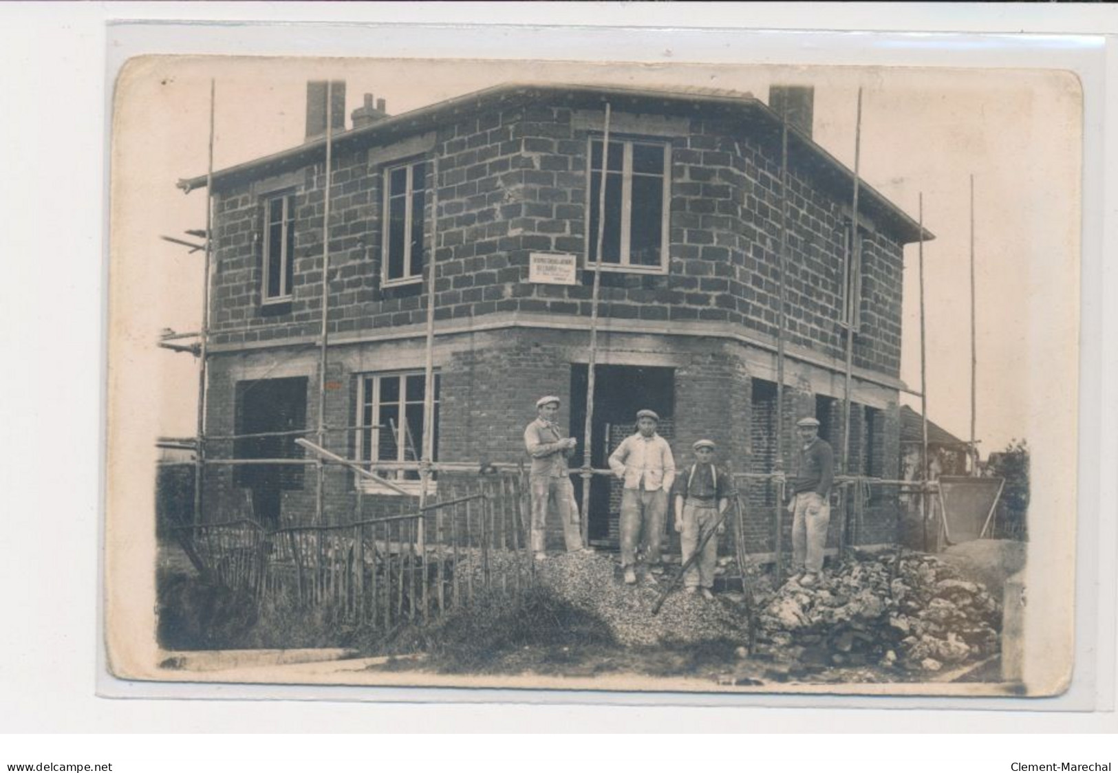 VIGNEUX SUR SEINE - Ouvriers - Construction - Très Bon état - Vigneux Sur Seine