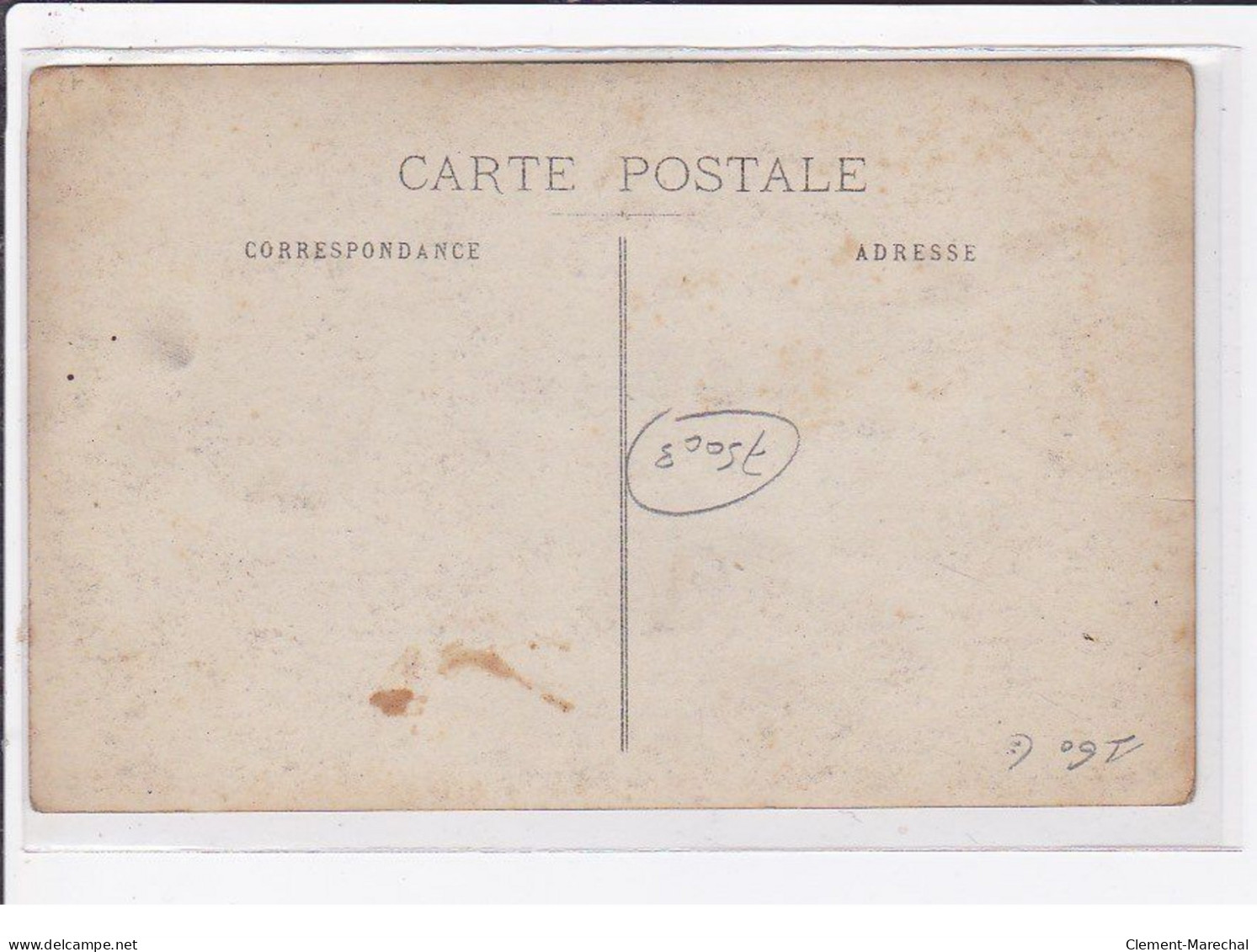 PARIS 3ème : Carte Photo Du Café (Chope De L'ours Martin") - Très Bon état - District 03