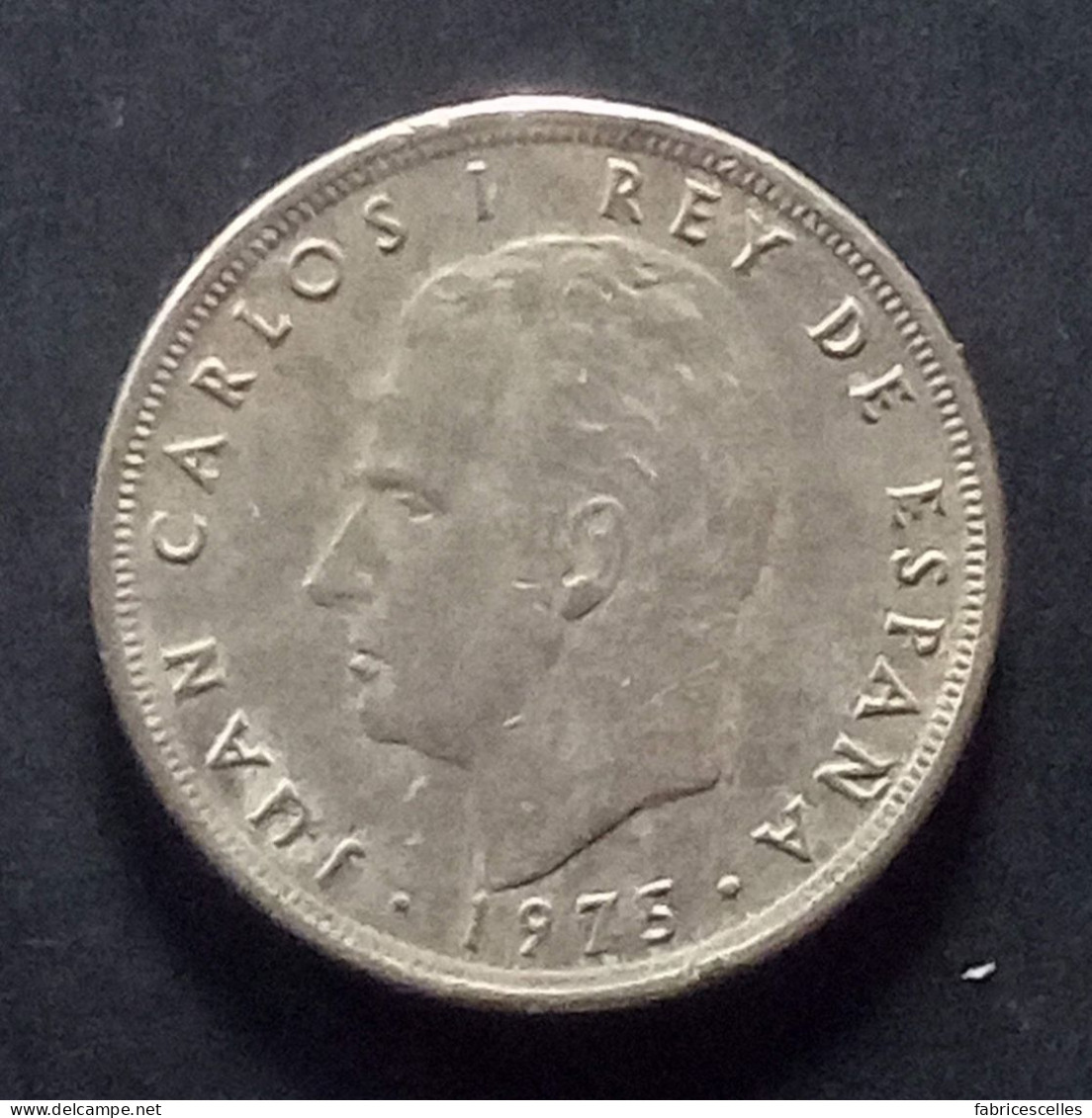 Espagne - Pièce De 5 Pesetas 1975 (Juan Carlos I) - 5 Pesetas