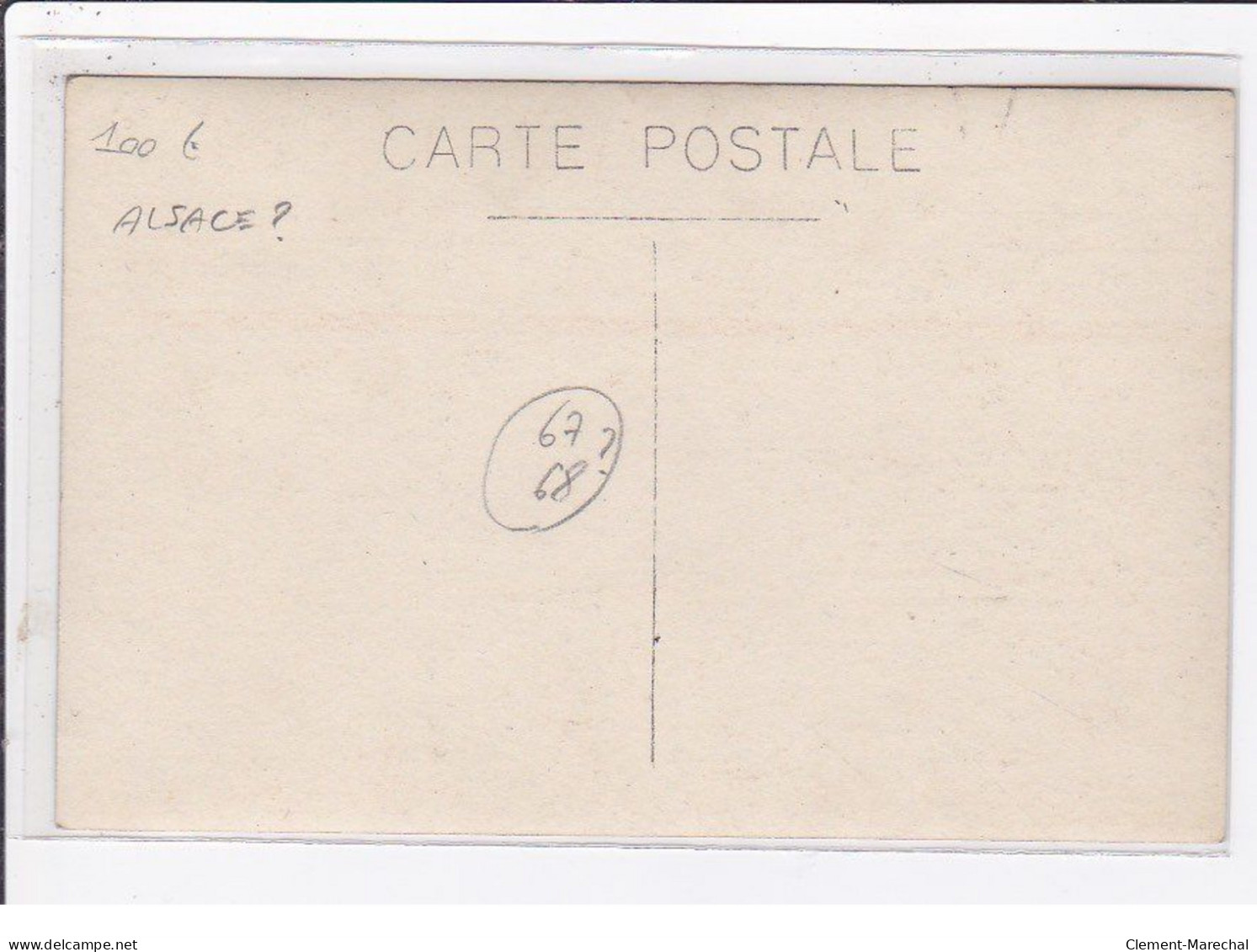 A LOCALISER 67/68 : Carte Photo D'un Salon De Coiffure - Très Bon état - Altri & Non Classificati