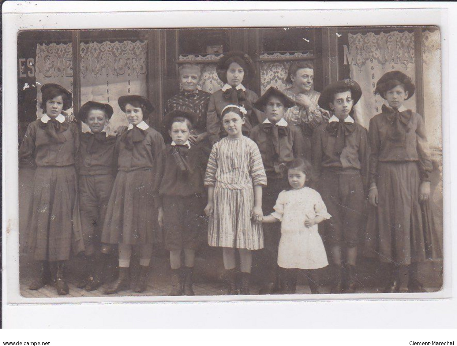 LENS : Carte Photo Du Café (Cheminots - Mascart ?) - Très Bon état - Lens