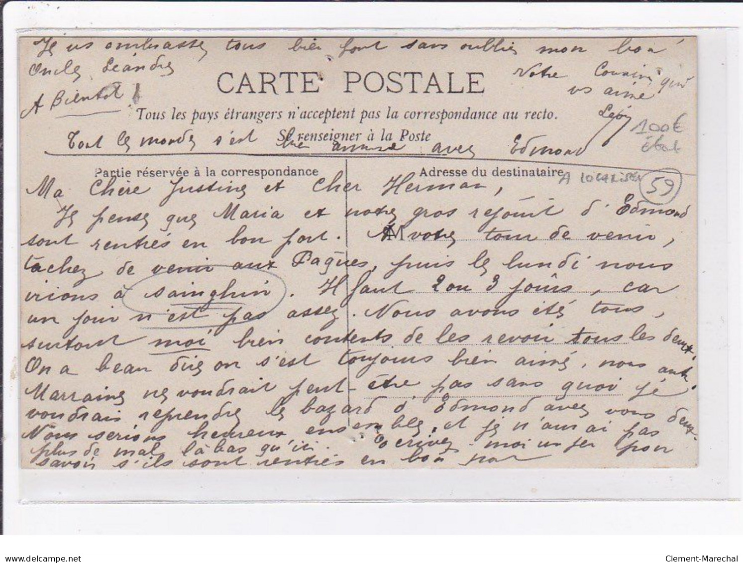 A LOCALISER : Carte Photo D'un Magasin (le Texte Fait Mention De Sainghin) - état - Other & Unclassified