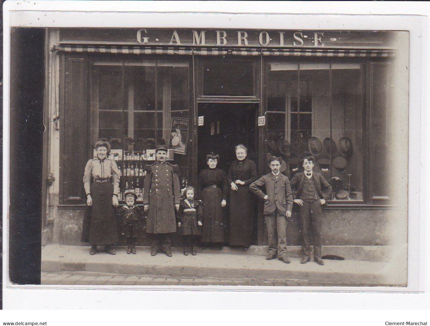 ORLEANS : Carte Photo Du Magasin De Modes AMBROISE (parfumerie - Chapellerie) - Très Bon état - Orleans