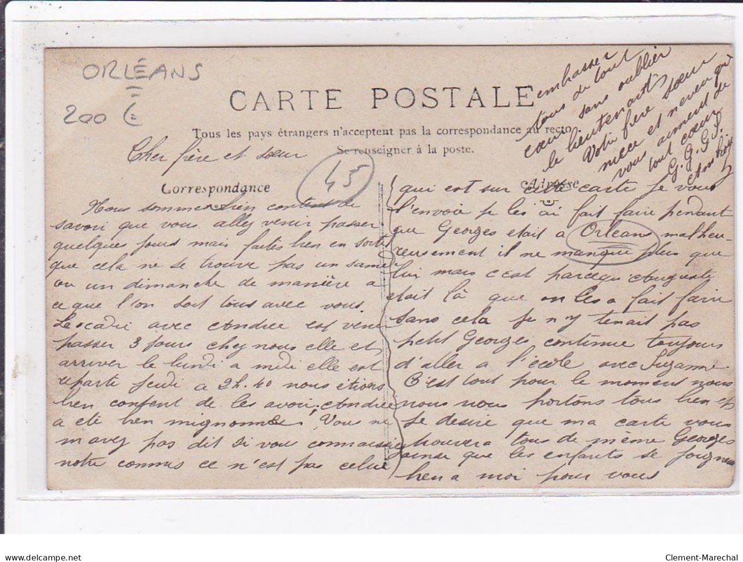 ORLEANS : Carte Photo Du Magasin De Modes AMBROISE (parfumerie - Chapellerie) - Très Bon état - Orleans