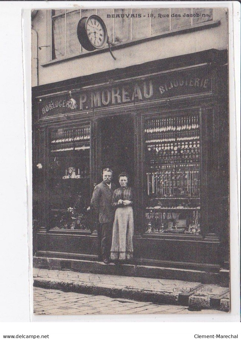 BEAUVAIS : Horlogerie Bijouterie MOREAU - Très Bon état - Beauvais