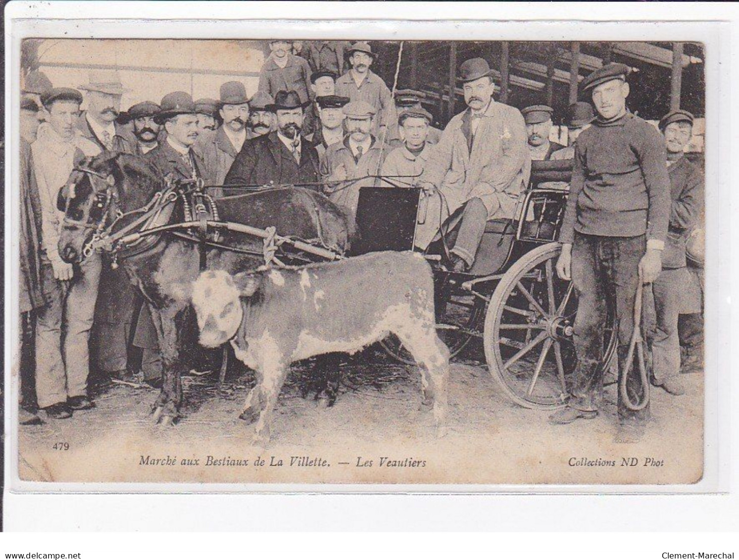 PARIS 19ème : Marché Aux Bestiaux De LA VILLETTE - Les Veautiers - état - Arrondissement: 19