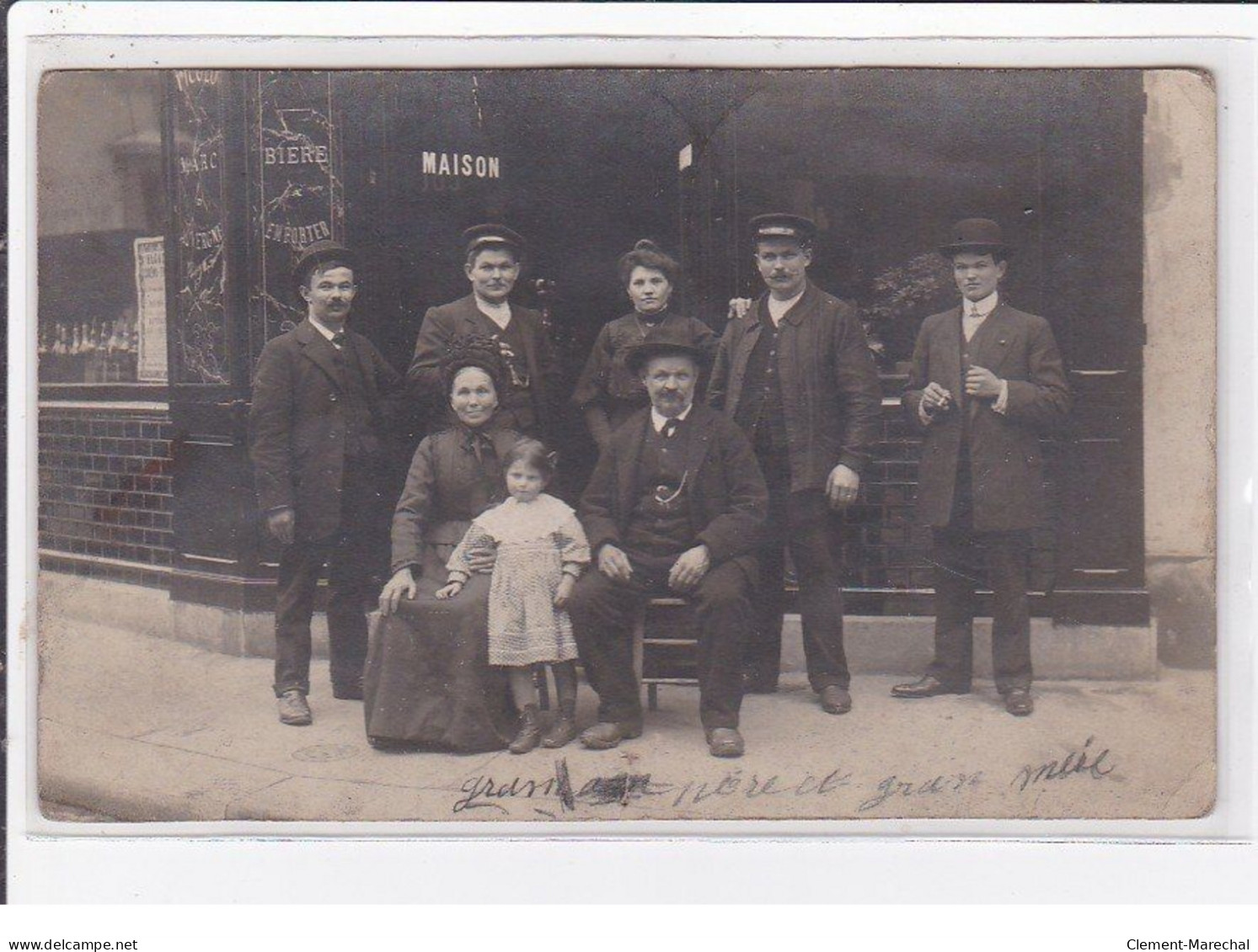 PARIS 11ème : Lot De 3 Cartes Photo Du Café Au 13 Rue Saint Maur (une Carte Coupée) Sinon Bon état - District 11