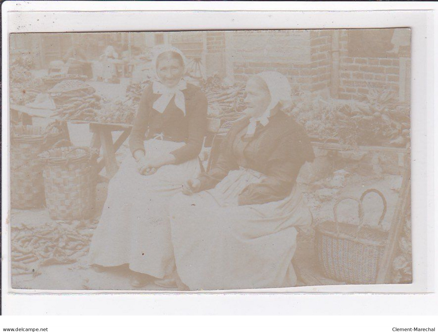 ROMORANTIN : Carte Photo De Marchandes Au Marché (cliché ND - NEURDEIN ?) - Très Bon état - Romorantin